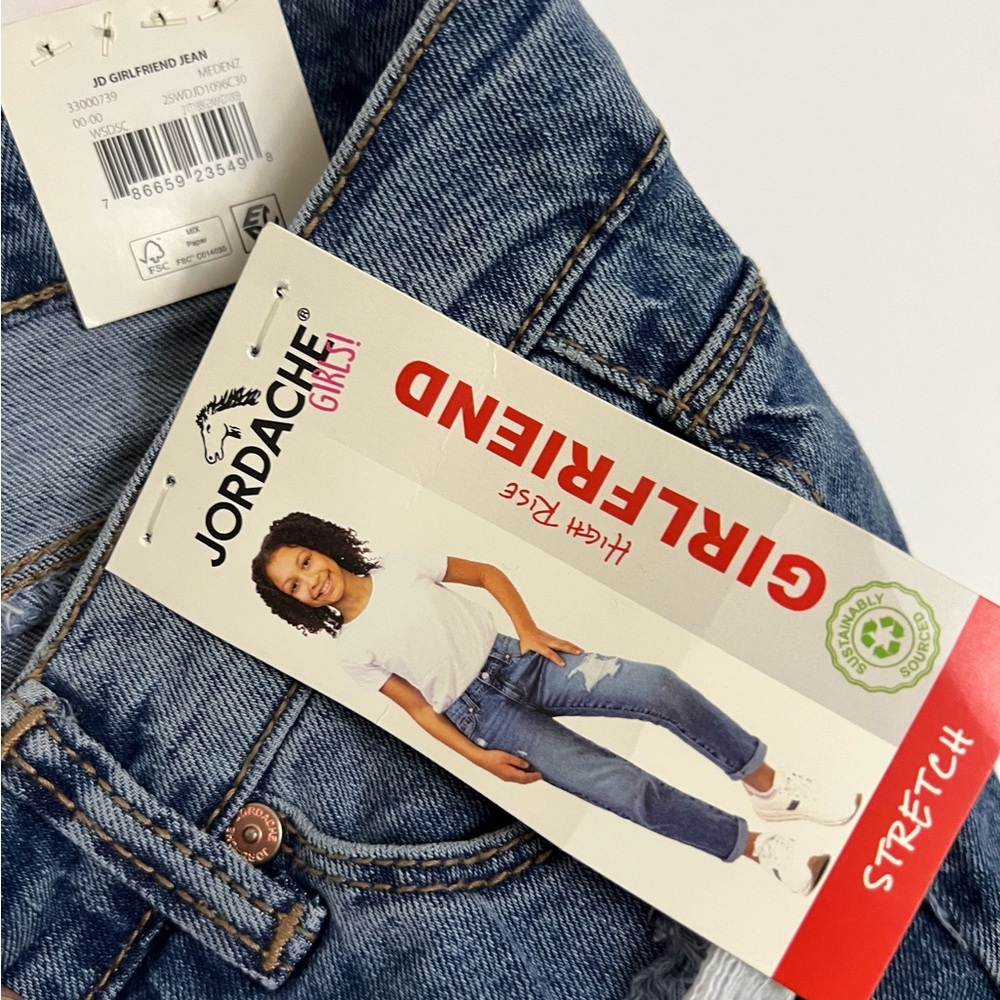 Jordache Size 18 Stretch High Rise Jeans
